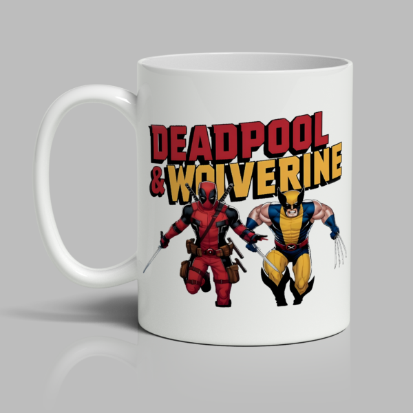 Deadpool Wolverine Inspired Mug