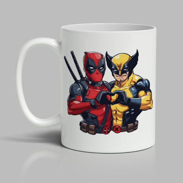 Deadpool Wolverine Inspired "Best Friends" Mug