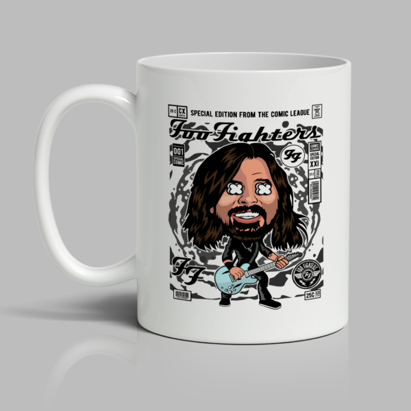 Foo Fighters Inspired Mug