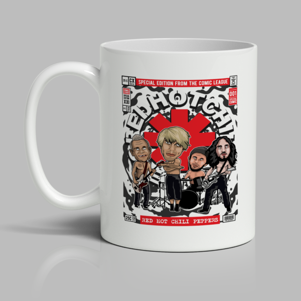 Red Hot Chili Peppers Inspired Mug