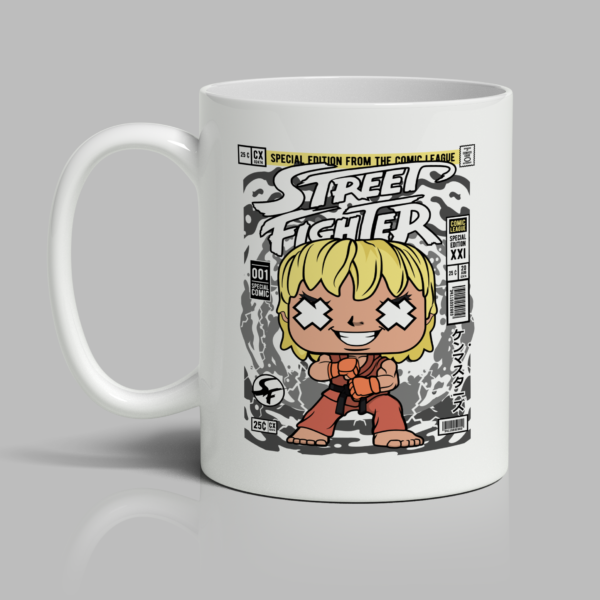 Street Fighter "Ken" Inspired Mug