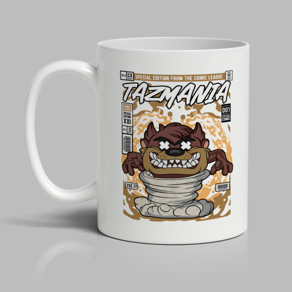 Tazmanian Devil Inspired Mug