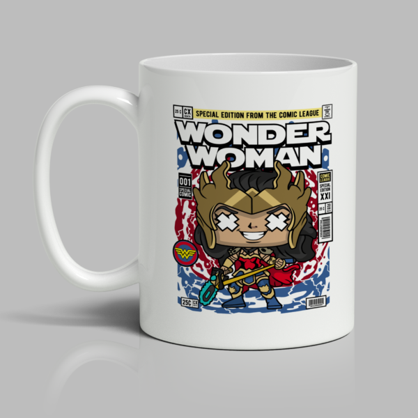 Wonder Woman Inspired Mug