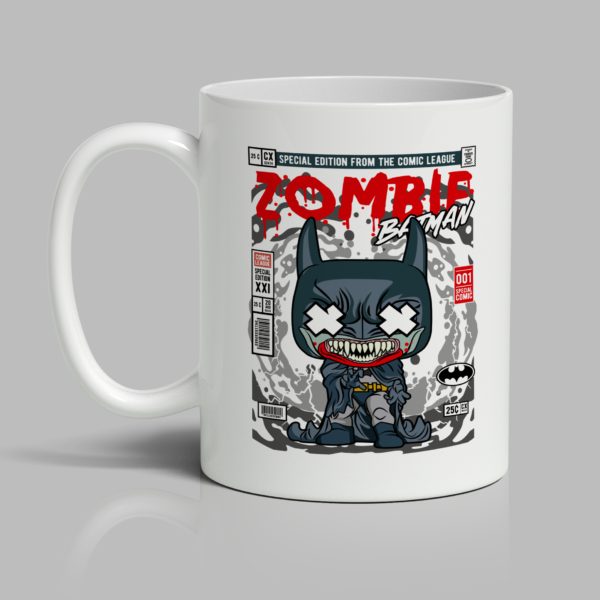 Zombie Batman Inspired Mug